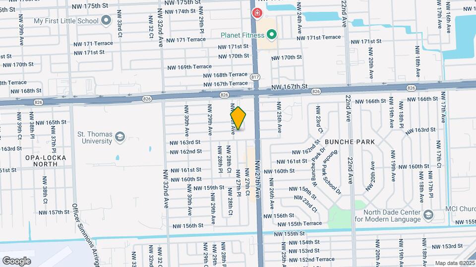 2770 NW 164th St Mapa y Detalles de la Ubicación
