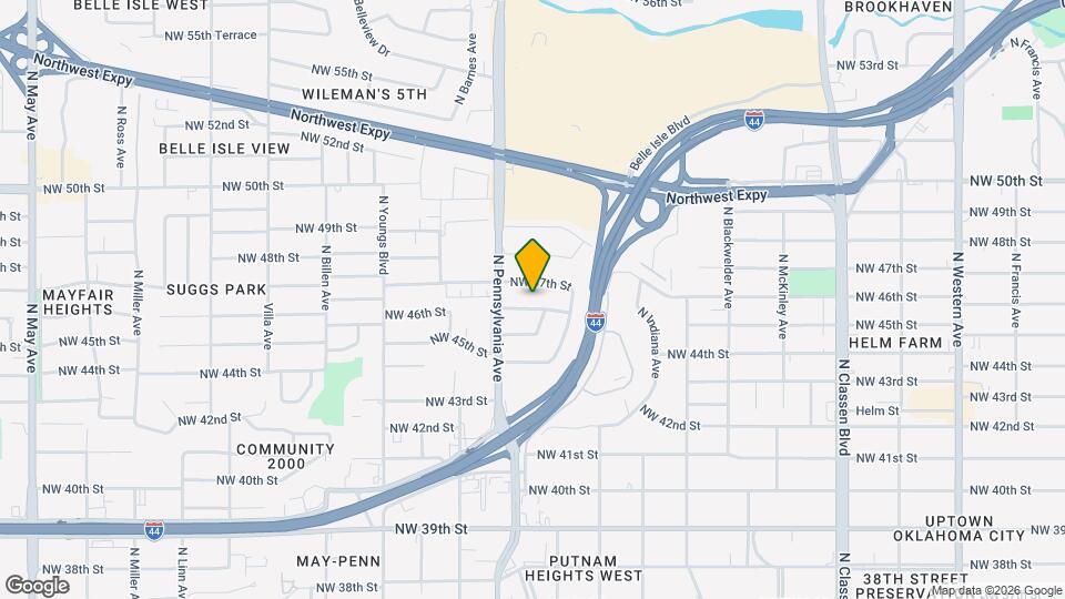 2025 NW 46th St Map and Location Details