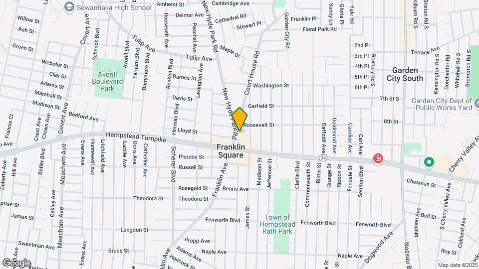 36 New Hyde Park Rd-Unit -1b Map and Location Details