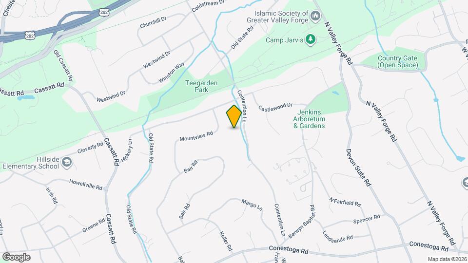 594 Contention Ln Map and Location Details