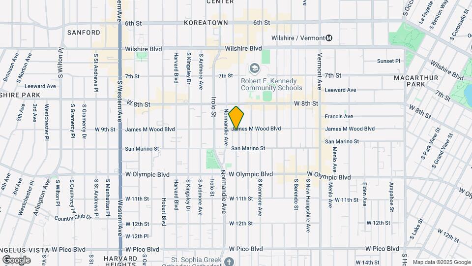 905 S Mariposa Ave Mapa y Detalles de la Ubicación