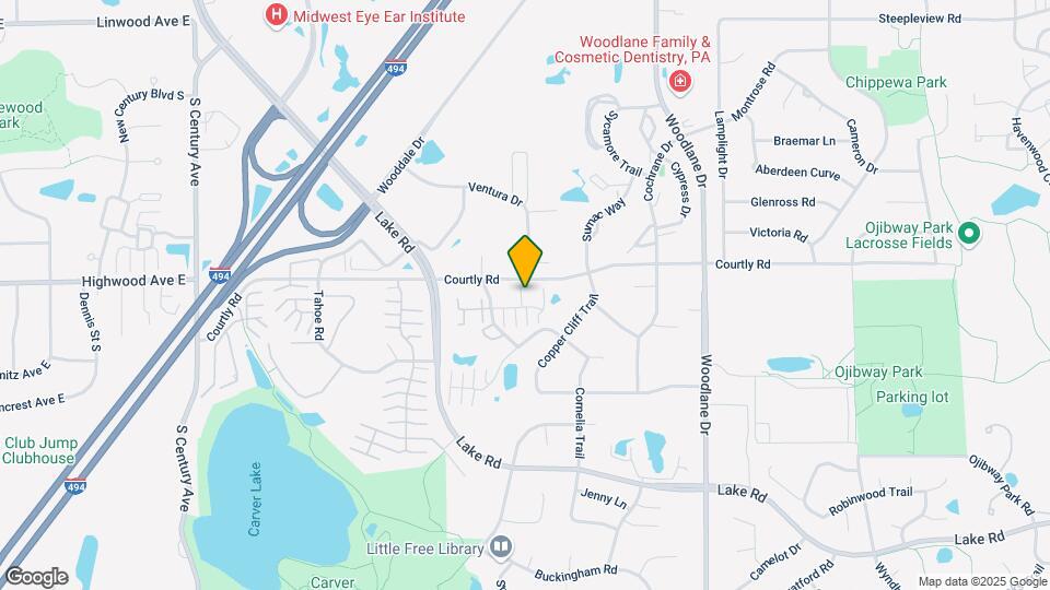 2517 Cobble Hill Ct, Unit D Map and Location Details