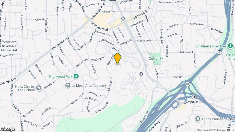 4258 Summit Dr Map and Location Details