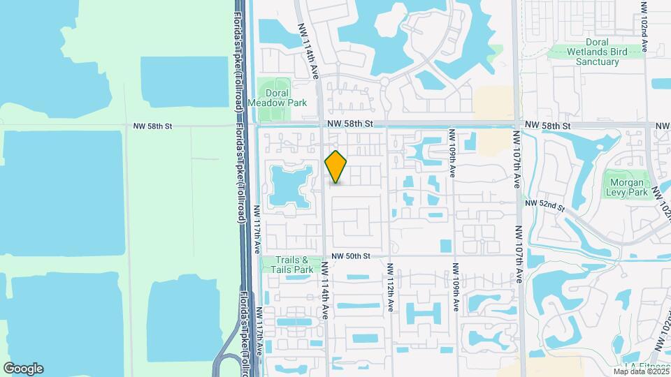 11336 NW 54th Terrace Map and Location Details