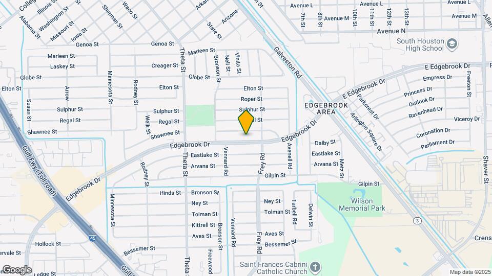 627 Edgebrook Dr Map and Location Details
