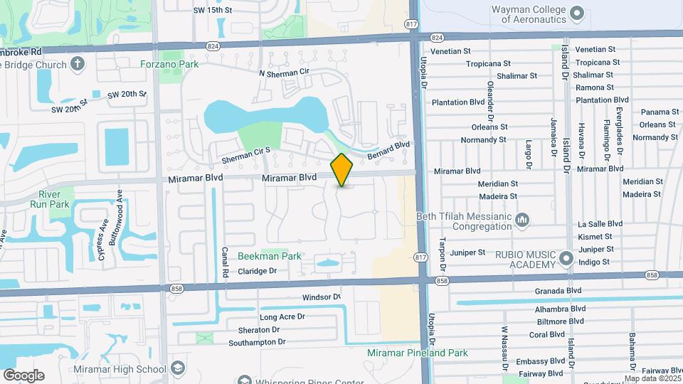 2541 SW 83rd Ave Mapa y Detalles de la Ubicación