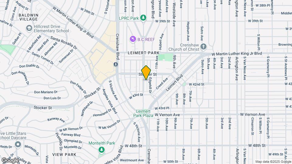 4228 Degnan Blvd Map and Location Details