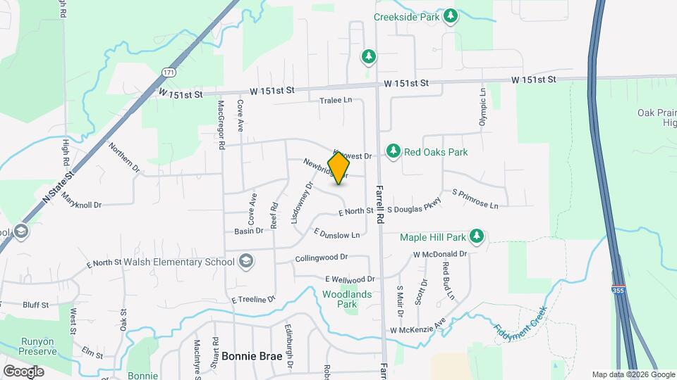 1322 Foxford Ln Map and Location Details