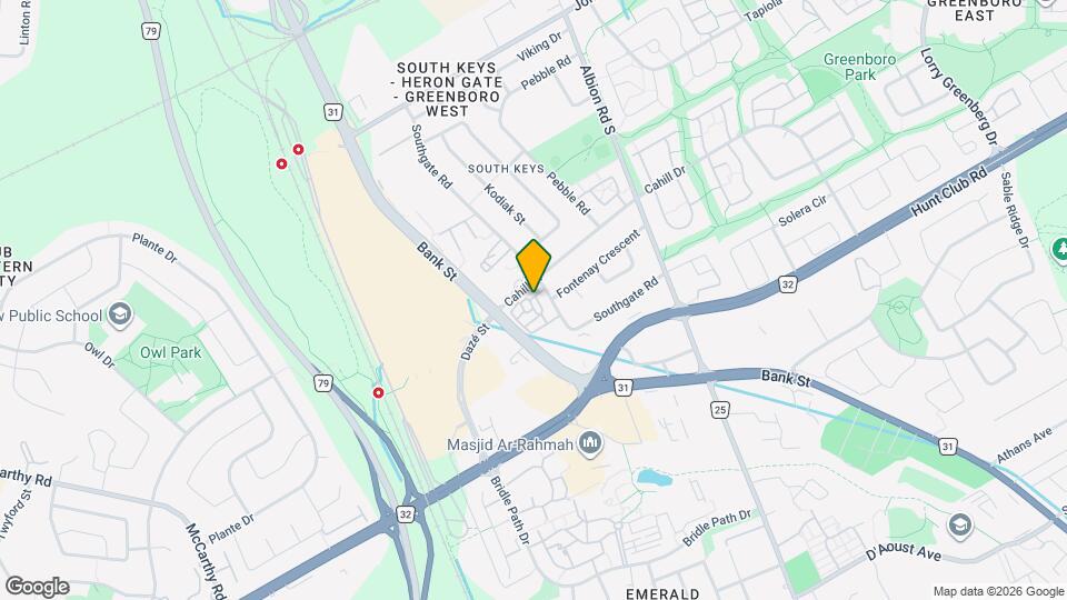 1294 Cahill Dr Map and Location Details