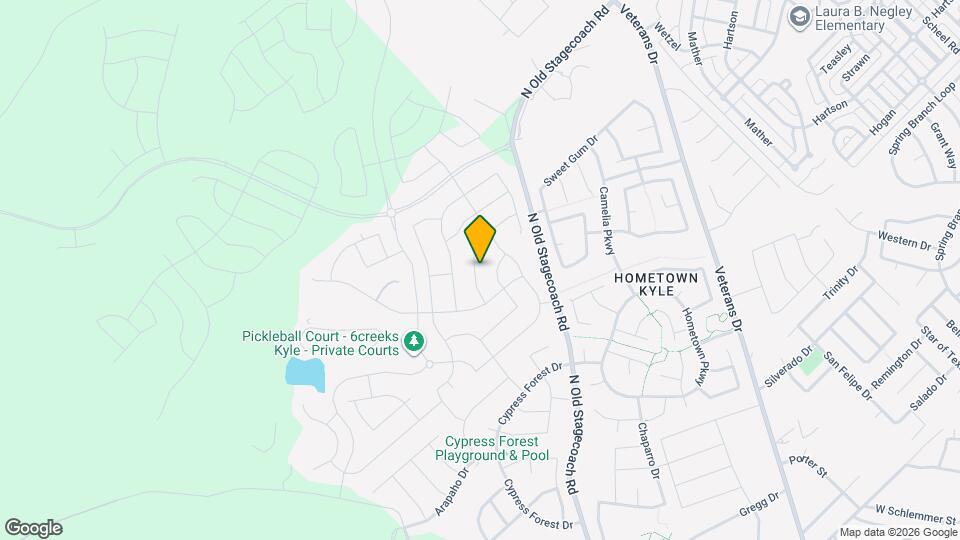 303 Eagle Ford Dr Map and Location Details