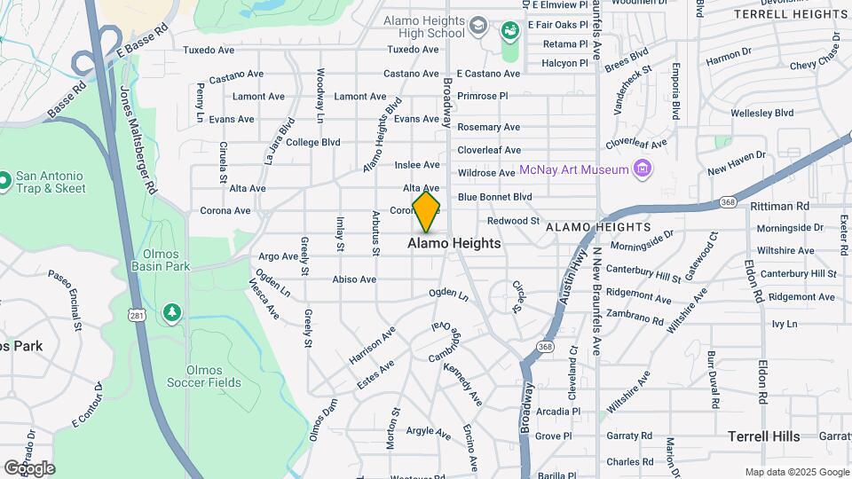 126 Normandy Ave Map and Location Details