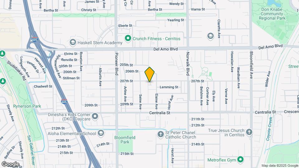 11932 207th St Mapa y Detalles de la Ubicación