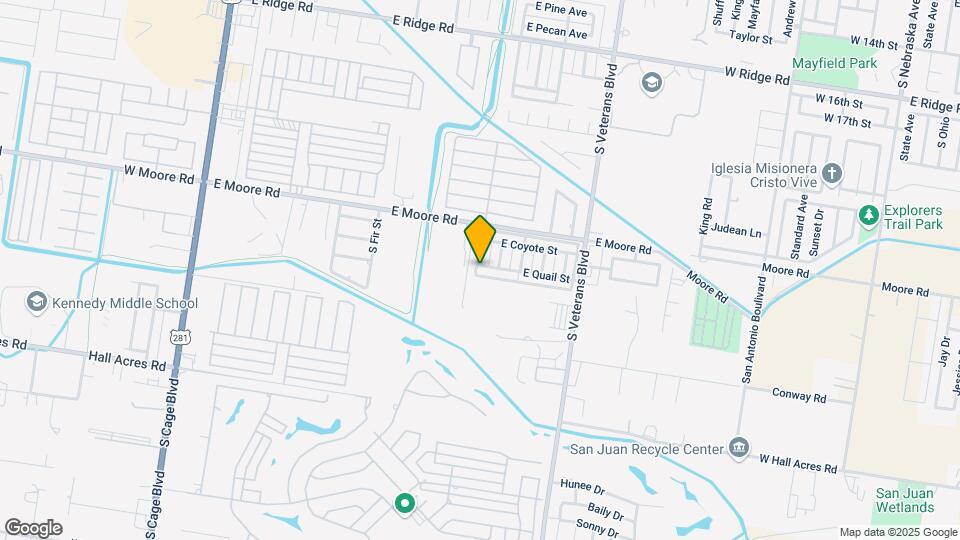 1300 E Quail St, Unit D Mapa y Detalles de la Ubicación