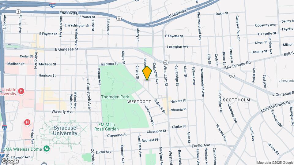 216 Bassett St, Unit 1 Map and Location Details