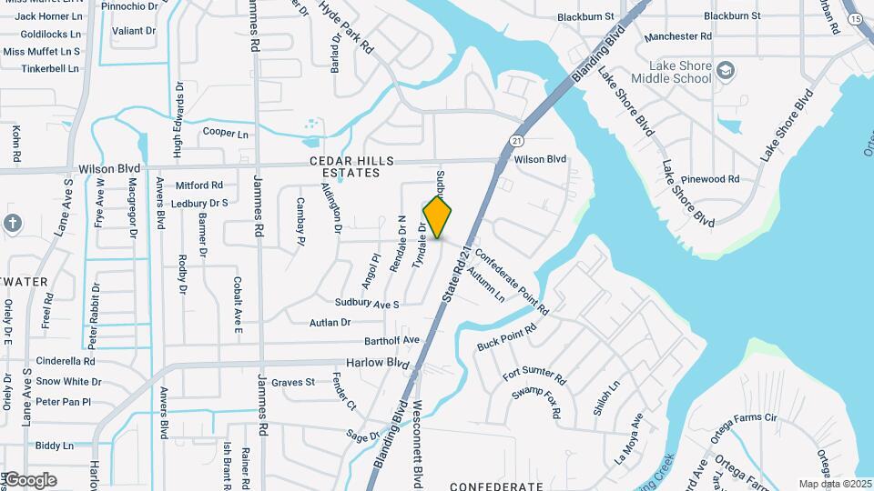 6006 Cedar Hills Blvd Map and Location Details