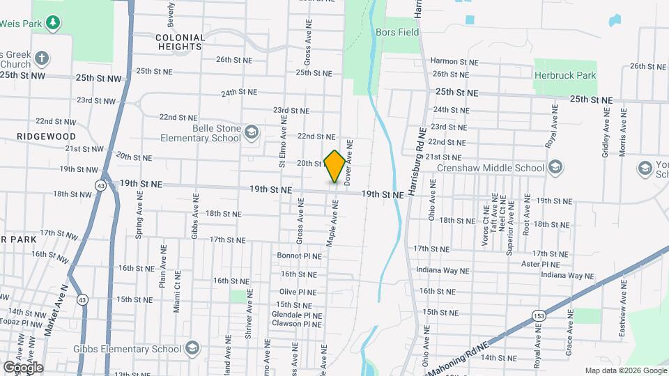 1901 Maple Ave NE Map and Location Details