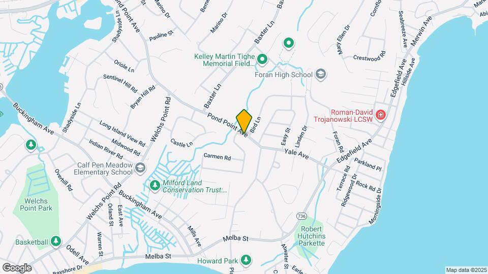 385 Pond Point Ave Map and Location Details