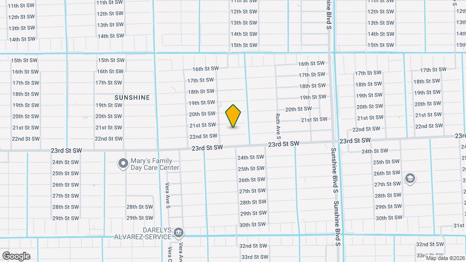 3410 22nd St SW Map and Location Details
