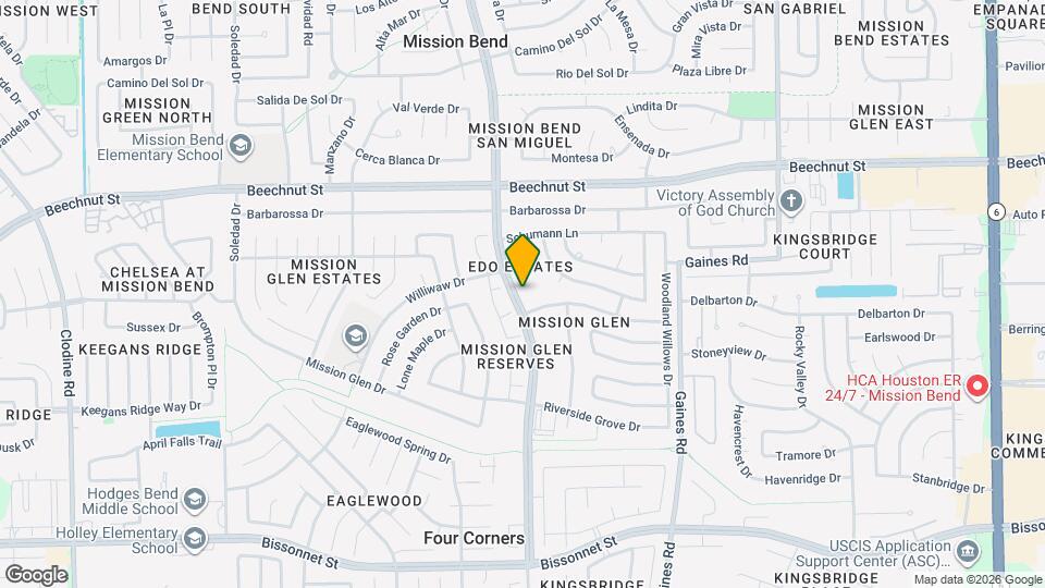 8325 Addicks Clodine Rd, Unit 3301 Mapa y Detalles de la Ubicación