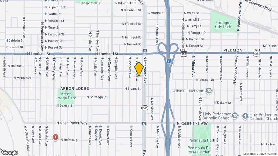 7110 N Greenwich Ave Map and Location Details