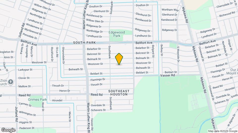 5831 Belneath St Mapa y Detalles de la Ubicación