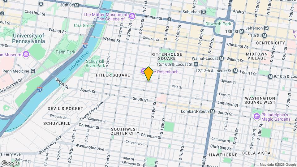 1938 Pine St Map and Location Details