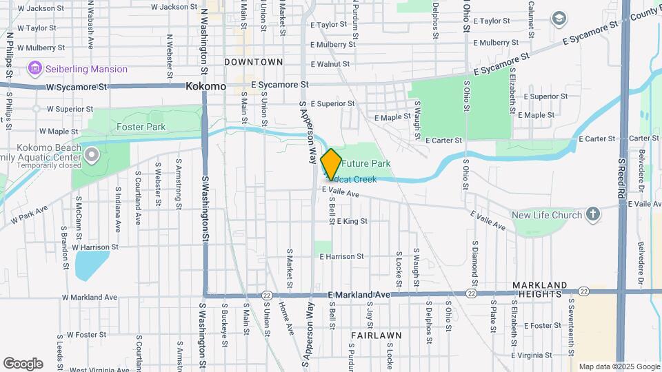 518 E Vaile Ave Map and Location Details