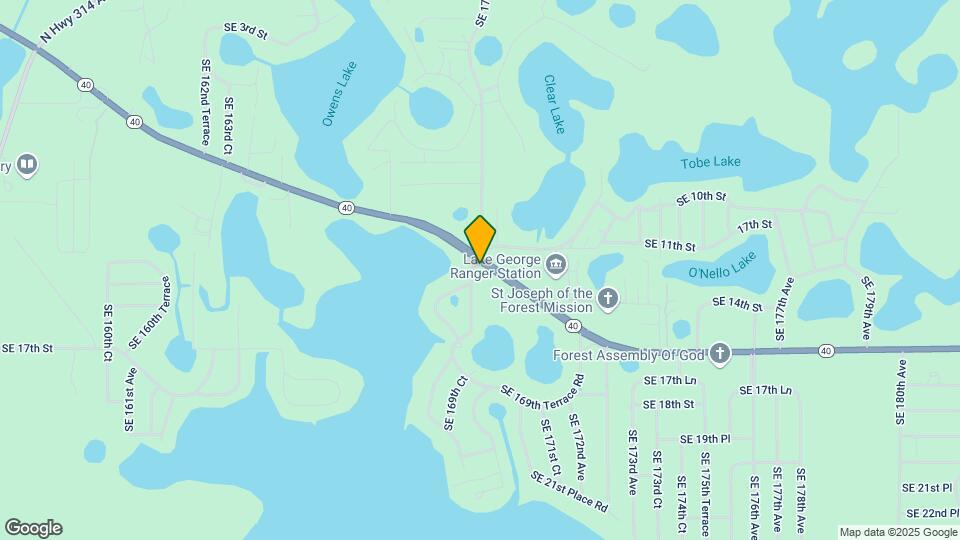 1331 SE 169th Terrace Rd Map and Location Details