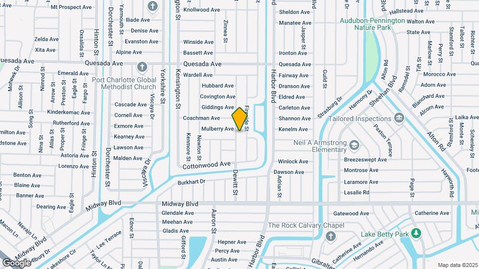 1474 Dewitt St Map and Location Details