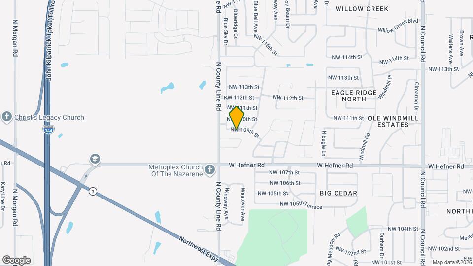 8904 NW 109th St Map and Location Details