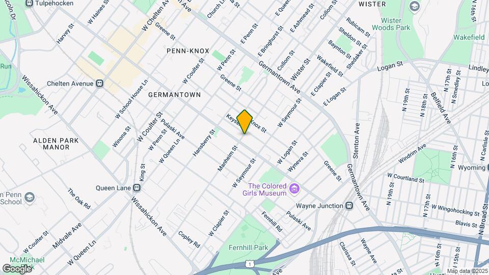 176 W Manheim St Mapa y Detalles de la Ubicación