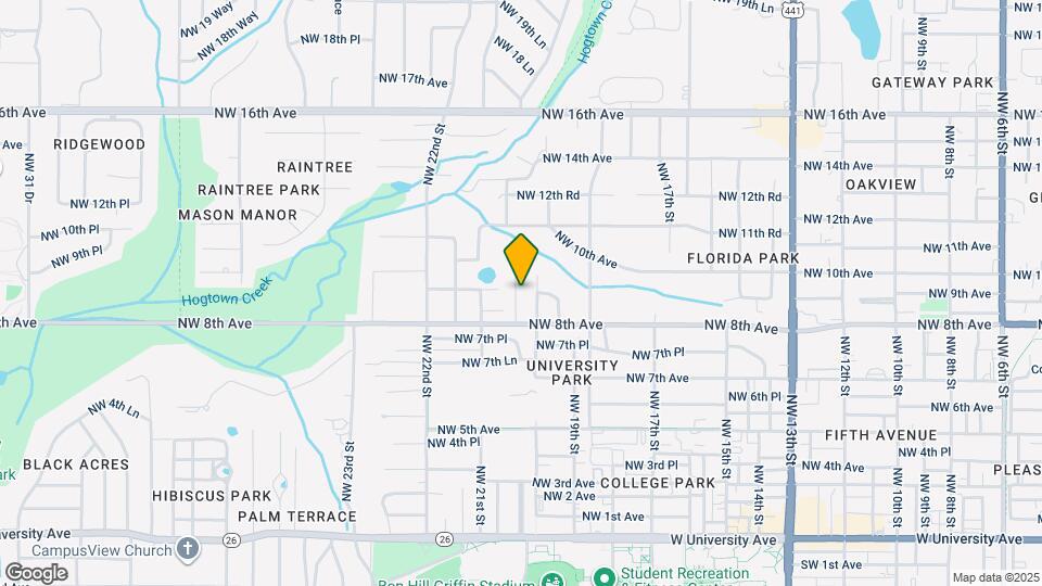 831 NW 20th Ter Map and Location Details