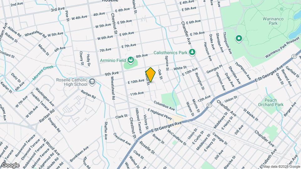 1013 Walnut St. Mapa y Detalles de la Ubicación