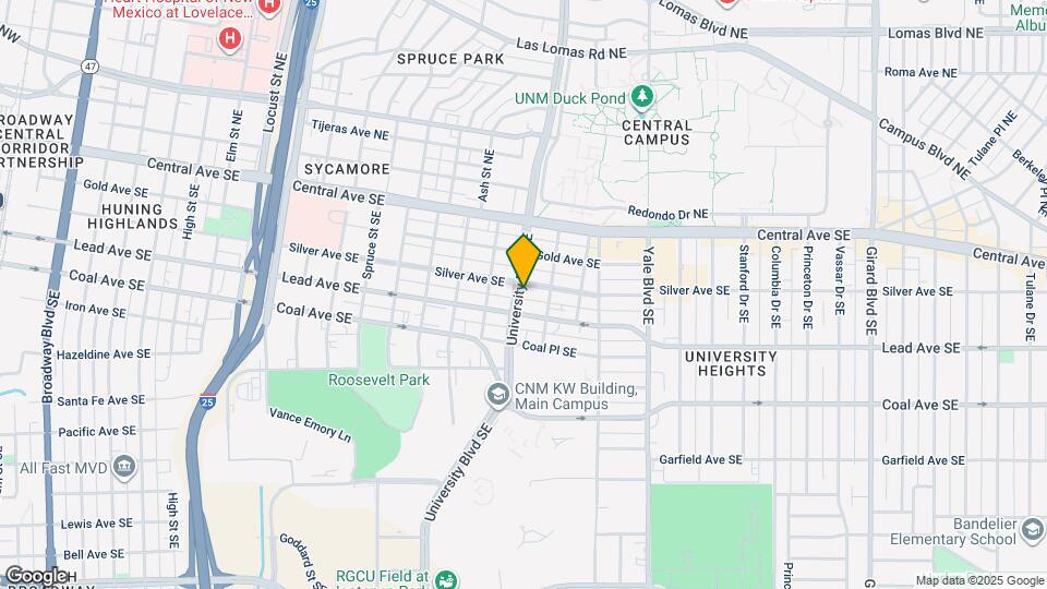 310 University Blvd SE Map and Location Details