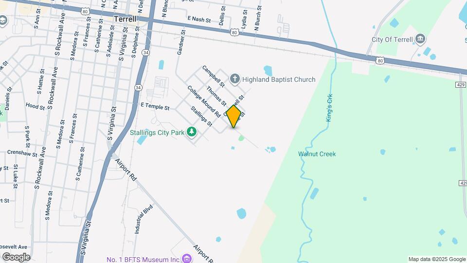 606 College Mound Rd Map and Location Details