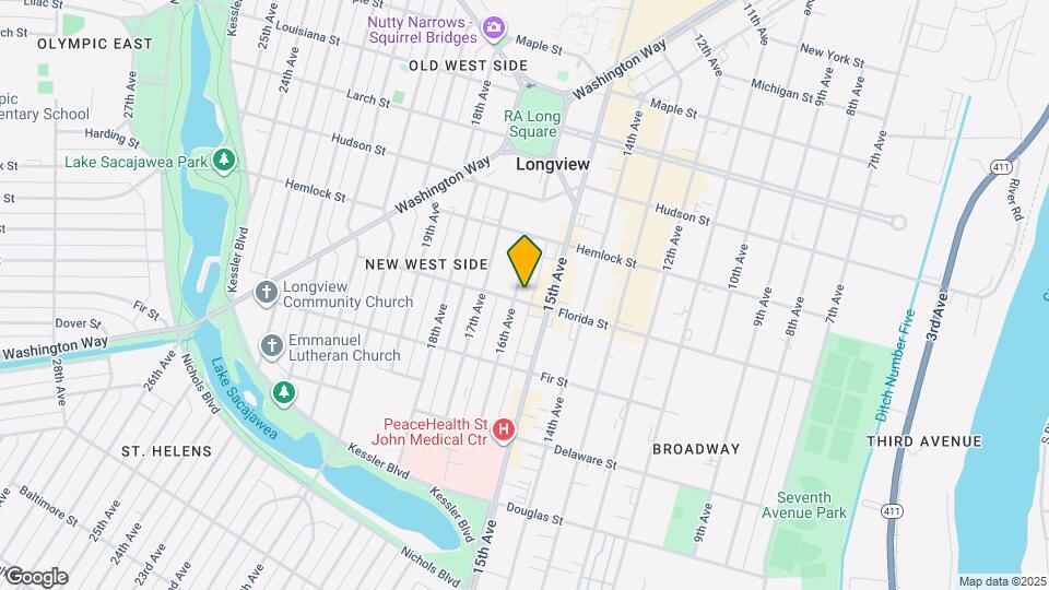 1106 16th Ave Map and Location Details