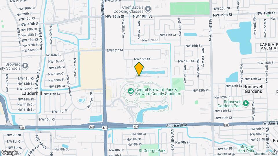 3503 NW 13th St Map and Location Details