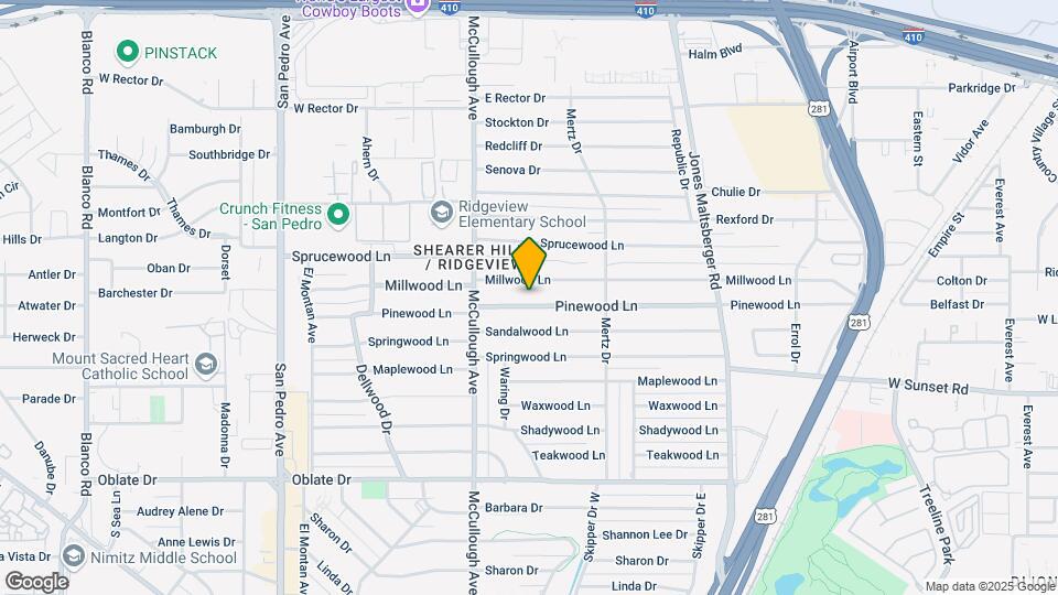 335 Pinewood Ln Map and Location Details