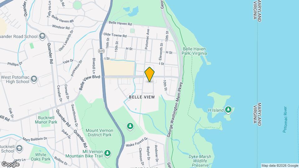 6616 E Wakefield Dr Map and Location Details