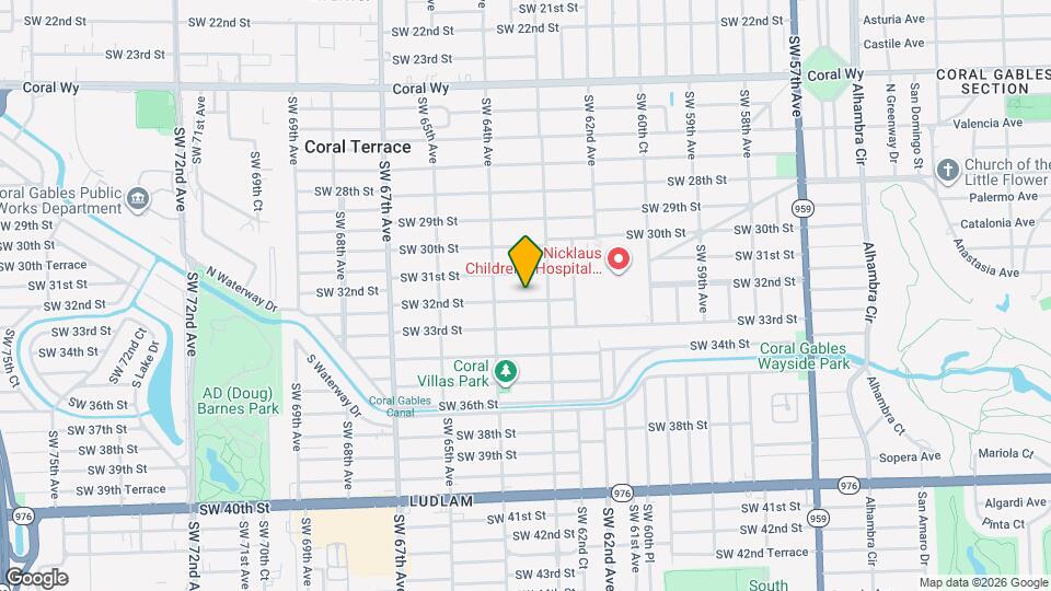 6339 SW 32nd St Map and Location Details