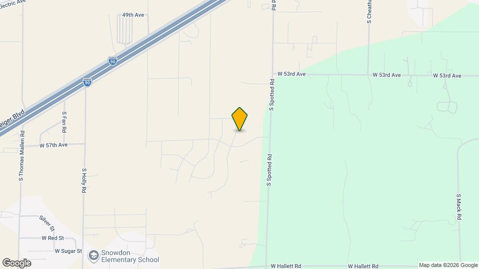 5611 Zabo Rd Mapa y Detalles de la Ubicación