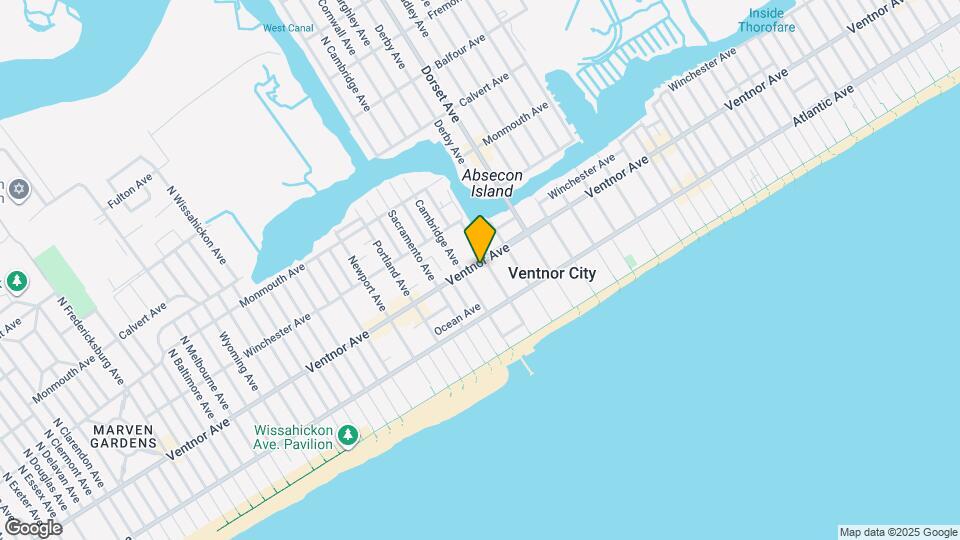 6104 Ventnor Ave Map and Location Details