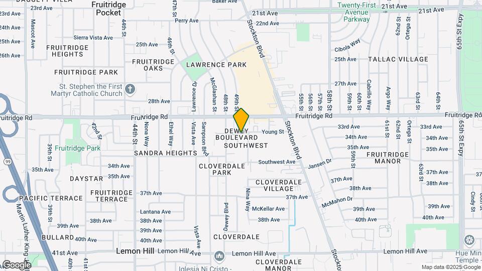 5625 49th St Map and Location Details
