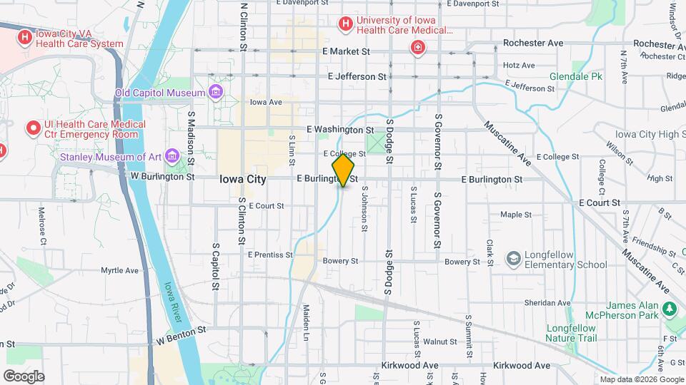 430 S Van Buren St Map and Location Details