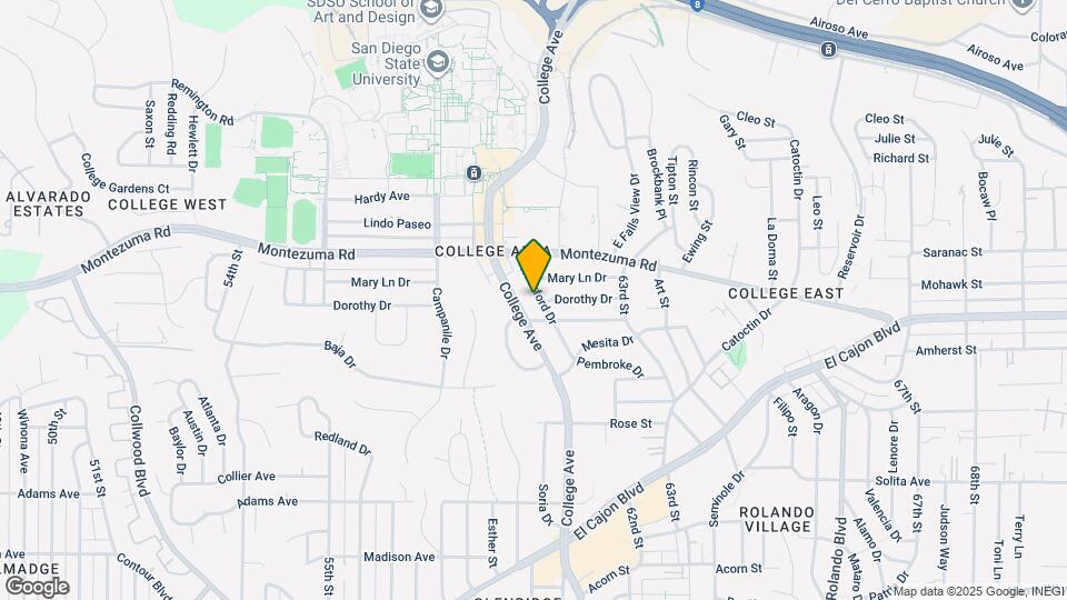 5032 Rockford Dr Map and Location Details