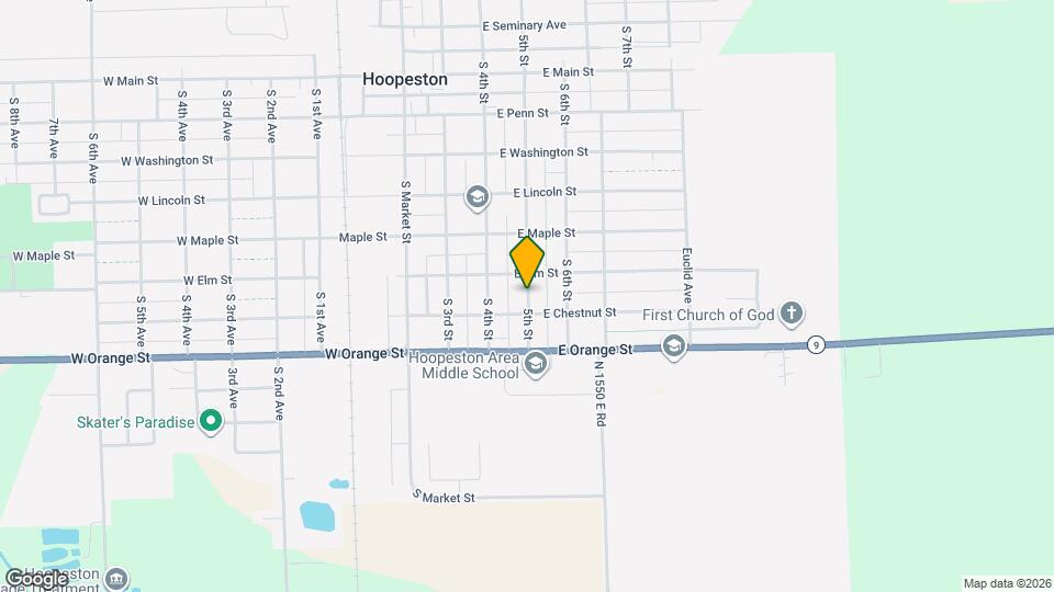 516 5th St Map and Location Details