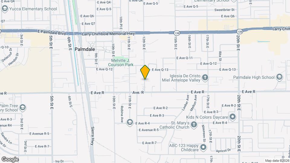 38046 12th St E Map and Location Details