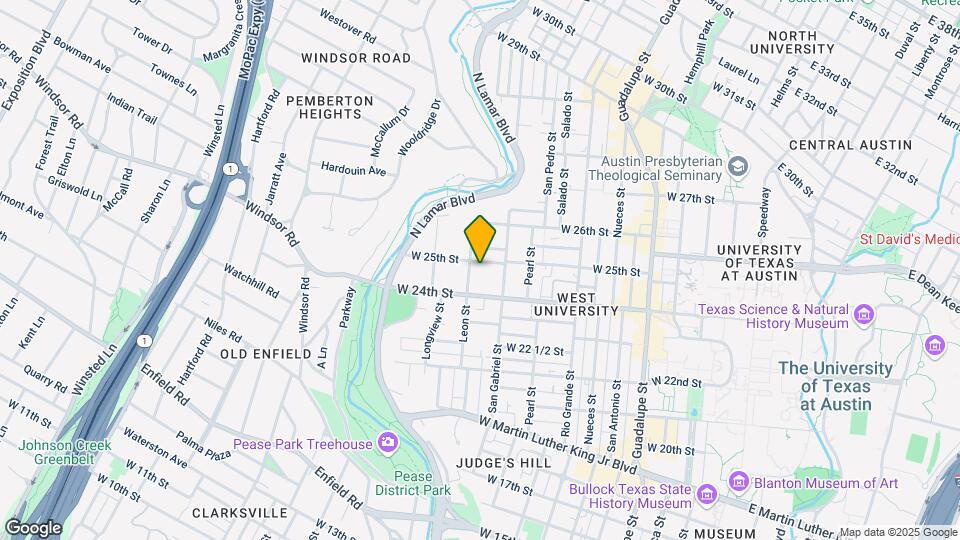 2413 Leon St Map and Location Details