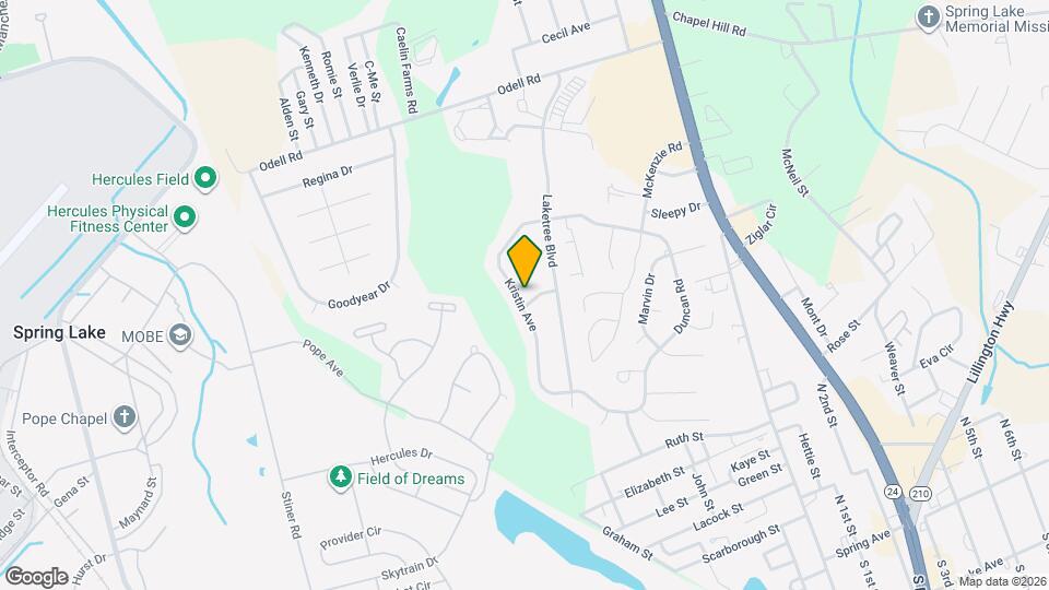 127 Kristin Ave Map and Location Details