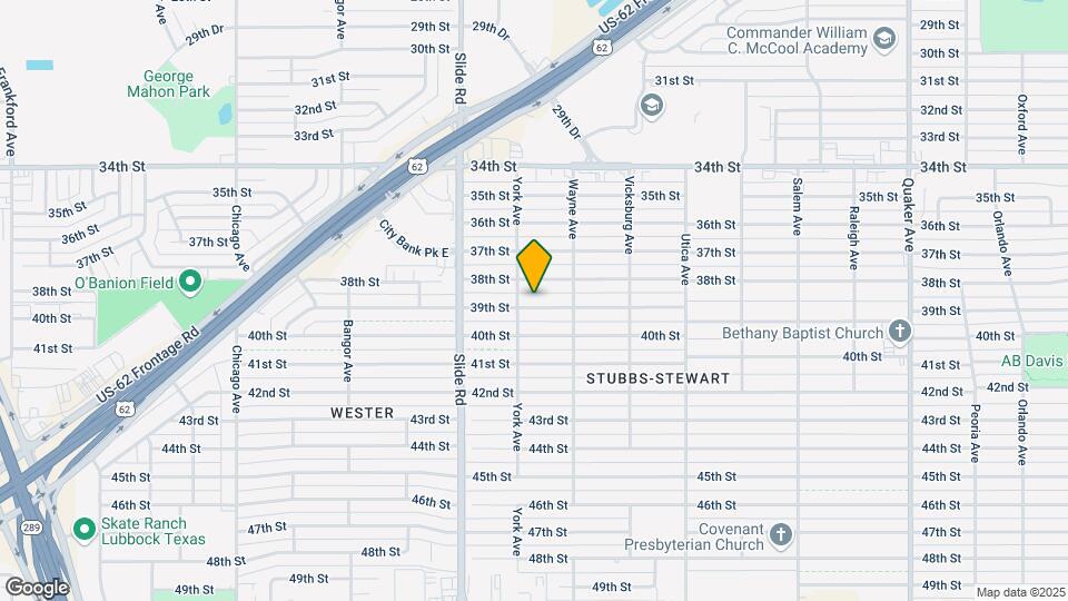 5018 39th St Map and Location Details